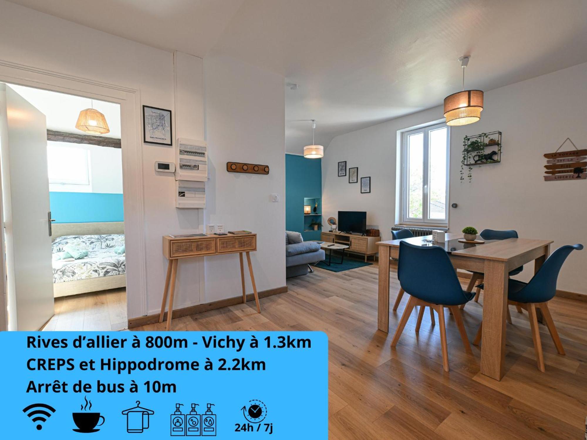 La Belle Rive Du Voyageur Apartment Bellerive-sur-Allier Luaran gambar
